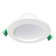 9W LED 880lm Downlight Dimmable IP44 Tri Colour 115mm White 9W LED 880lm Downlight Dimmable IP44 Tri Colour 115mm White